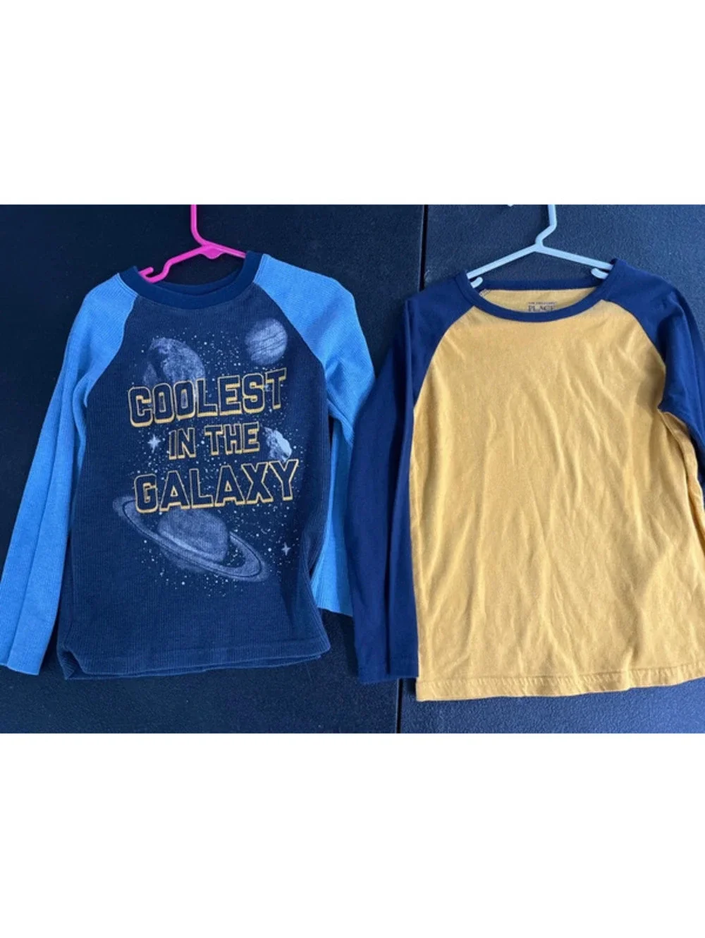 2pc bundle Boy size 5T long sleeve shirts